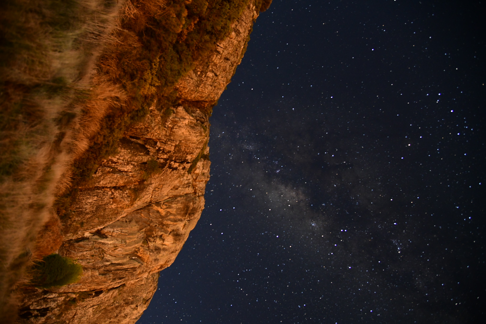 The Nut with Milky Way